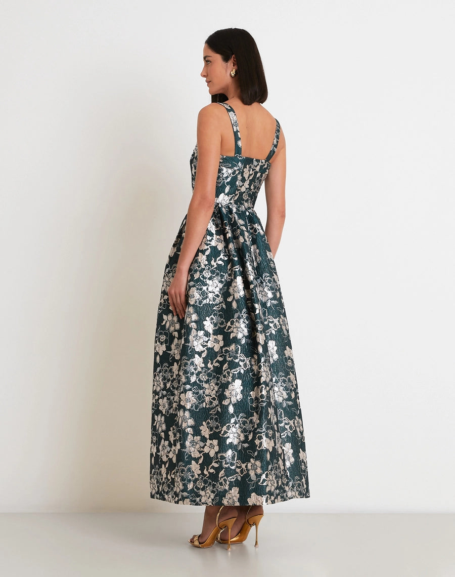 VESTIDO AMISSIMA LONGO RAYANE VERDE