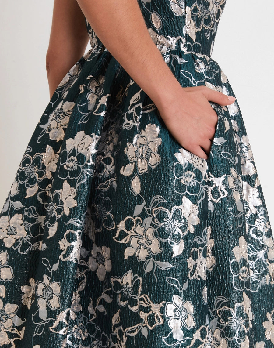 VESTIDO AMISSIMA LONGO RAYANE VERDE