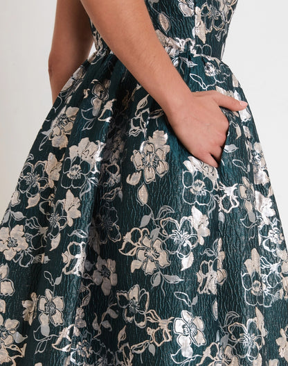 VESTIDO AMISSIMA LONGO RAYANE VERDE