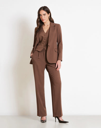 CALÇA AMISSIMA MARIANA MARROM