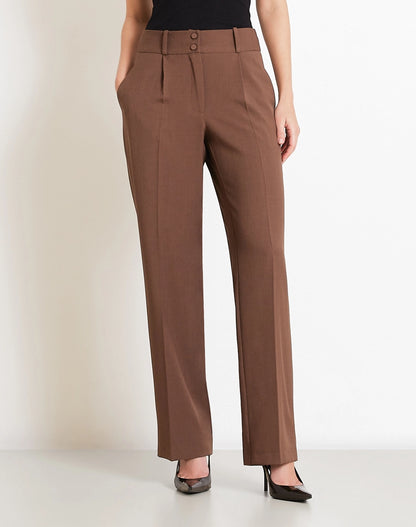CALÇA AMISSIMA MARIANA MARROM