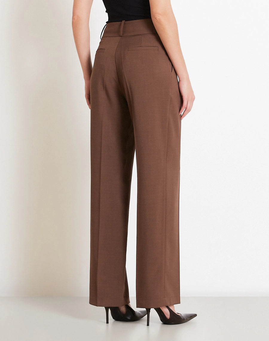 CALÇA AMISSIMA MARIANA MARROM