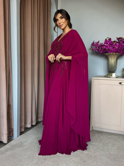 Vestido Dpsco Grace Kelly Marsala