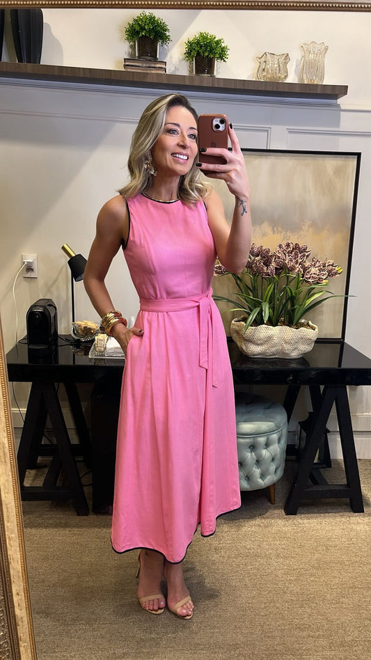 VESTIDO ANAMÊS LETICIA ROSA