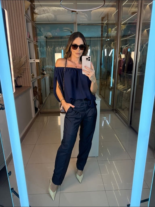 BLUSA RAIZZ MARINHO SAPHIRE