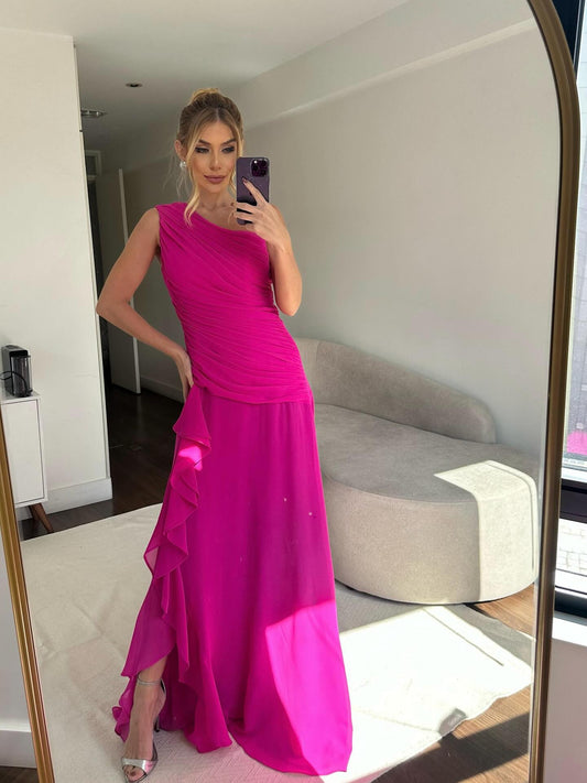 Vestido D'Teliê Stephanie Pink
