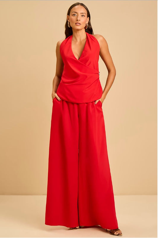 CONJUNTO LULEG FLUIDO DET METAL VERMELHO