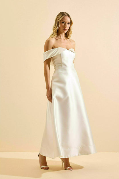 VESTIDO AVE RARA MIDI HIPER JULIANNE OFF