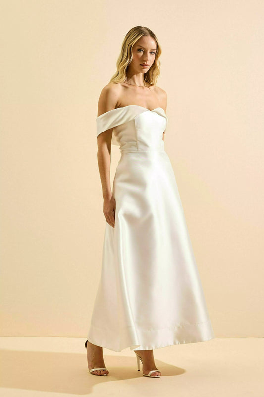 VESTIDO AVE RARA MIDI HIPER JULIANNE OFF
