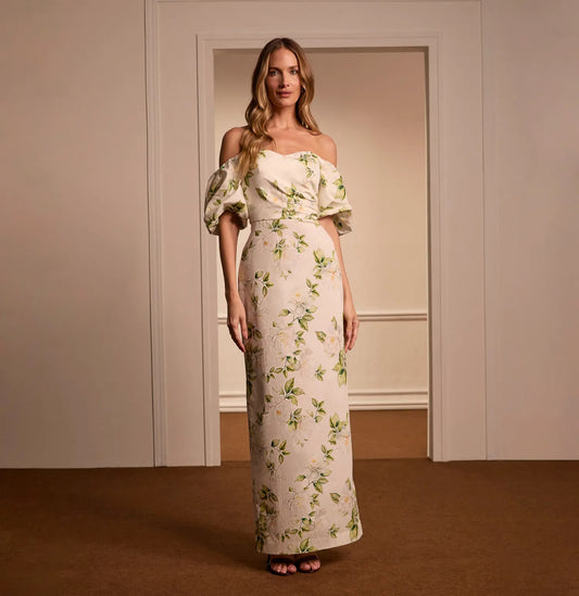 Vestido Lalibela Anelise Gardenia