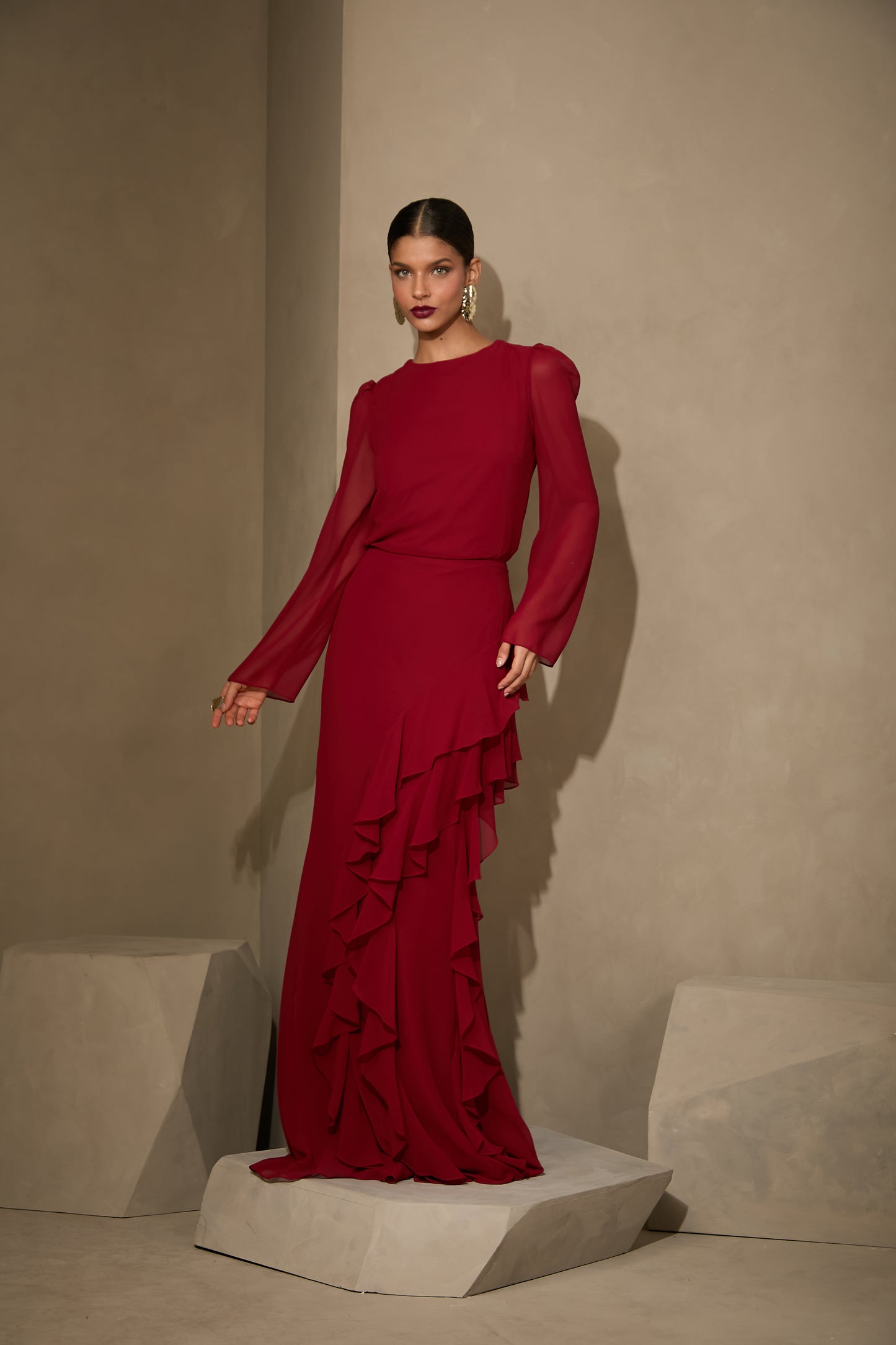 CONJUNTO AMICCI PÉROLA MARSALA