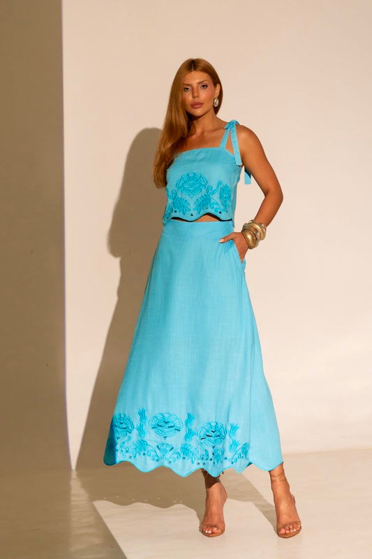 CONJUNTO CYNTHIA AZUL