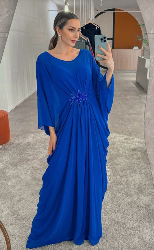 Vestido Dpsco Salete Azul Bic
