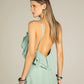 Vestido Anne Fernandes Anelize Longo Verde