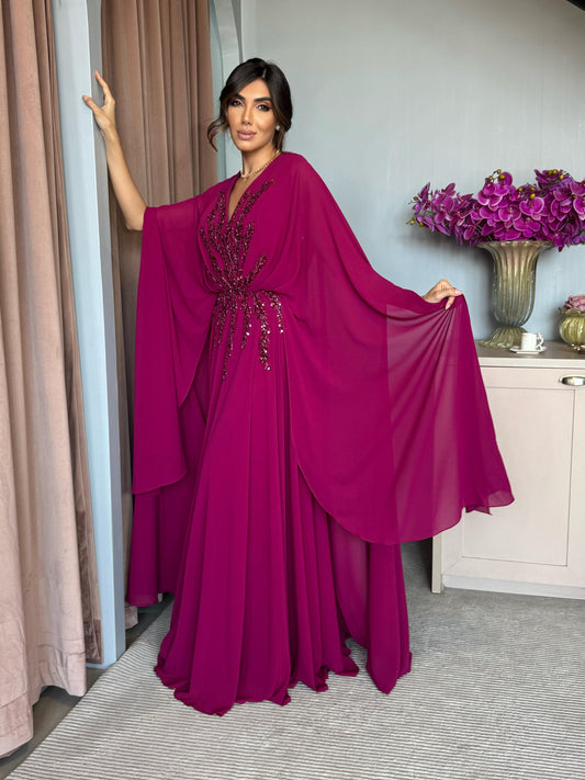Vestido Dpsco Grace Kelly Marsala