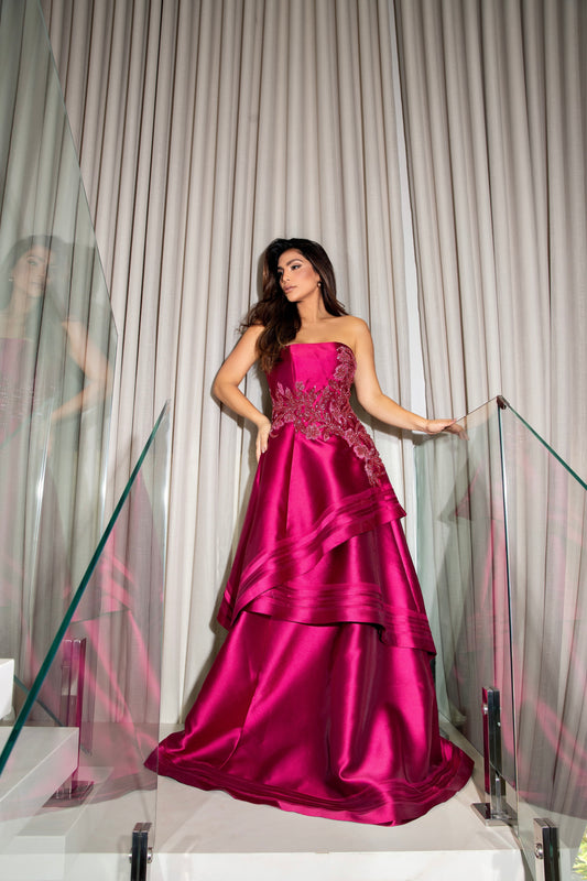 VESTIDO M.RODARTE ANA CHERRY
