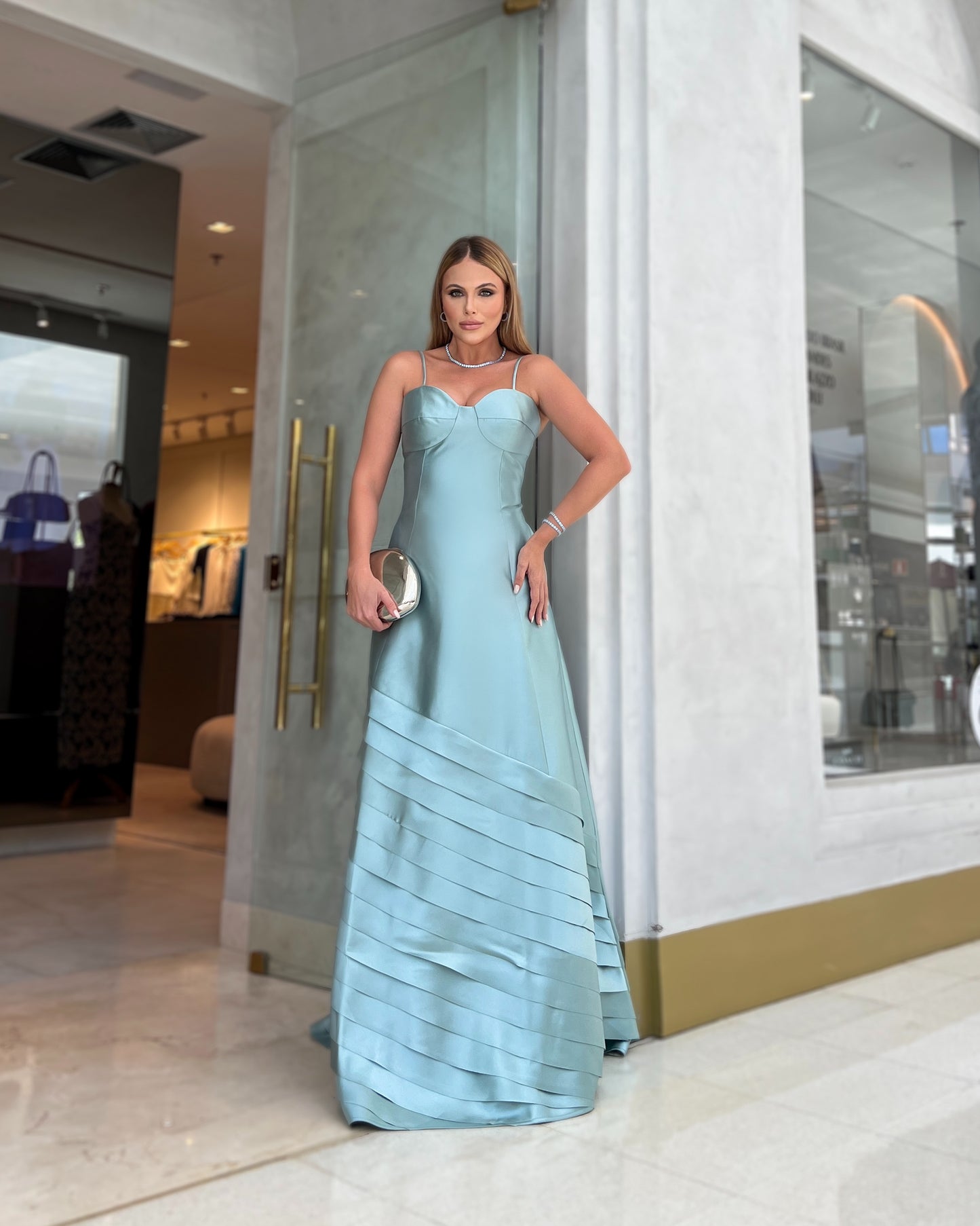 Vestido M.Rodarte Hermione Azul