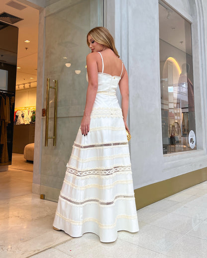 Vestido Amarante Ania Off White