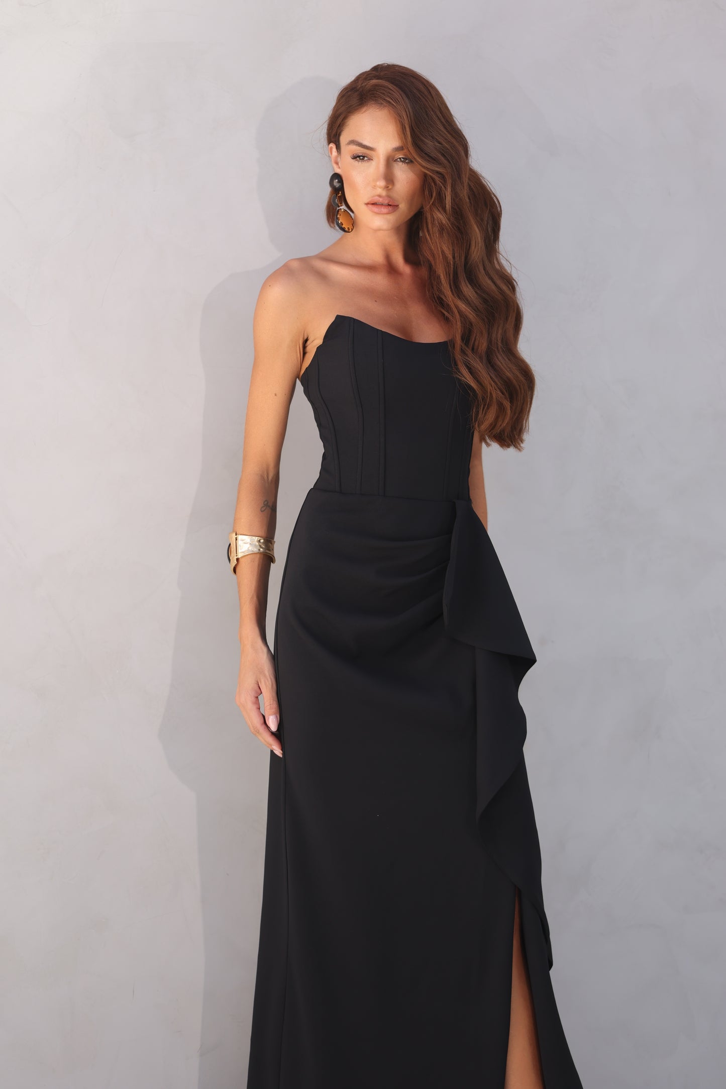 VESTIDO AMICCI FÊNIX PRETO