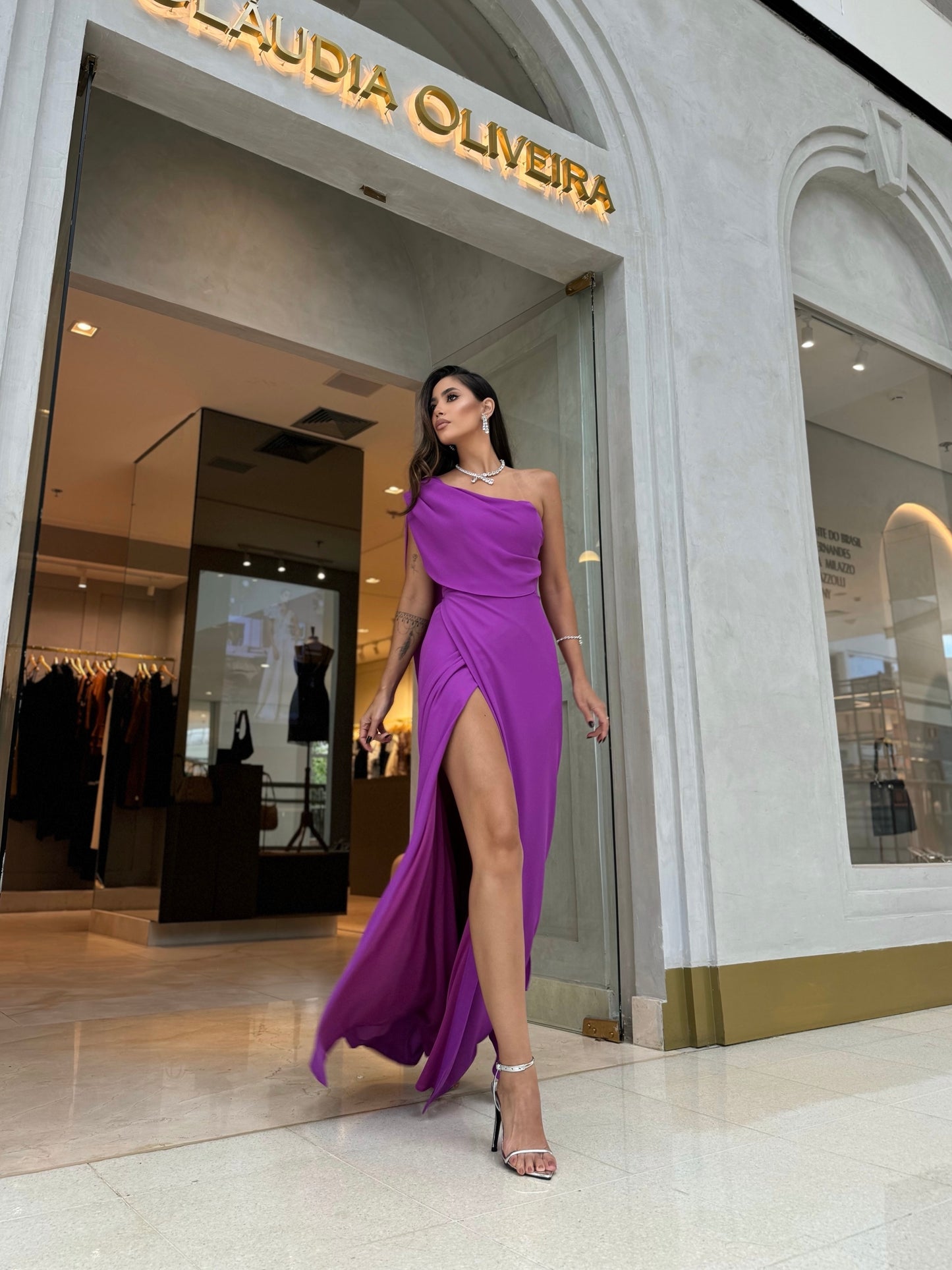 Vestido Dpsco Marta Roxo