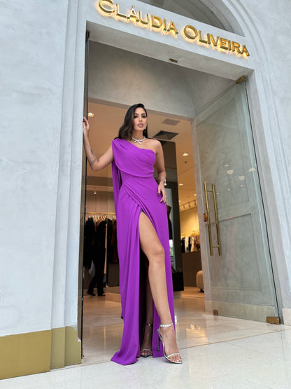 Vestido Dpsco Marta Roxo