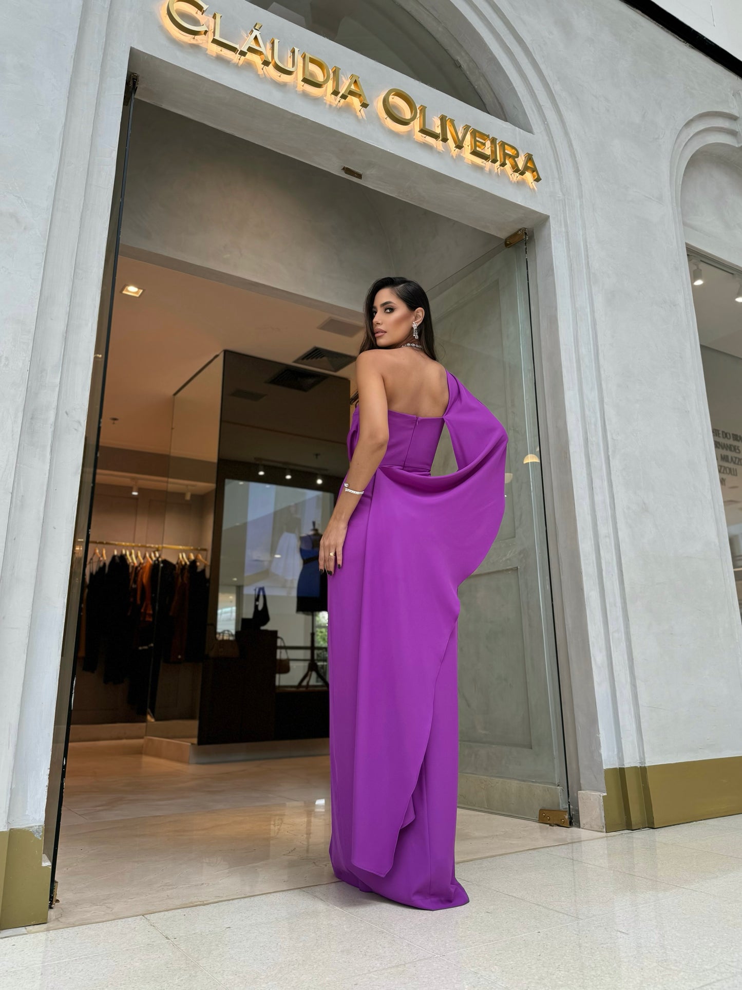 Vestido Dpsco Marta Roxo