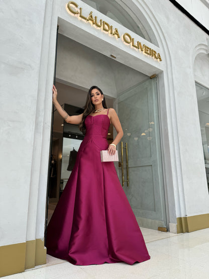 VESTIDO M.RODARTE CHERRY