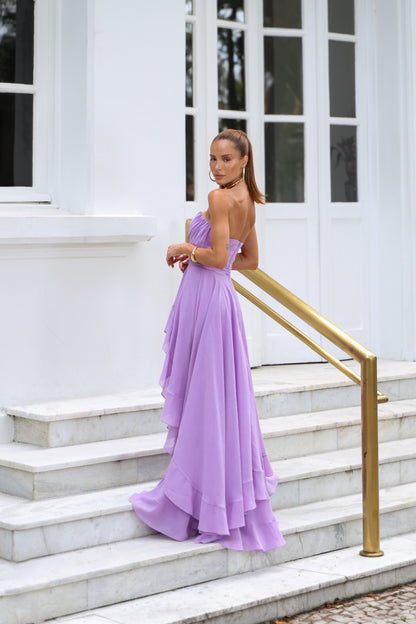 VESTIDO AMICCI TQC JABOUR LILAS