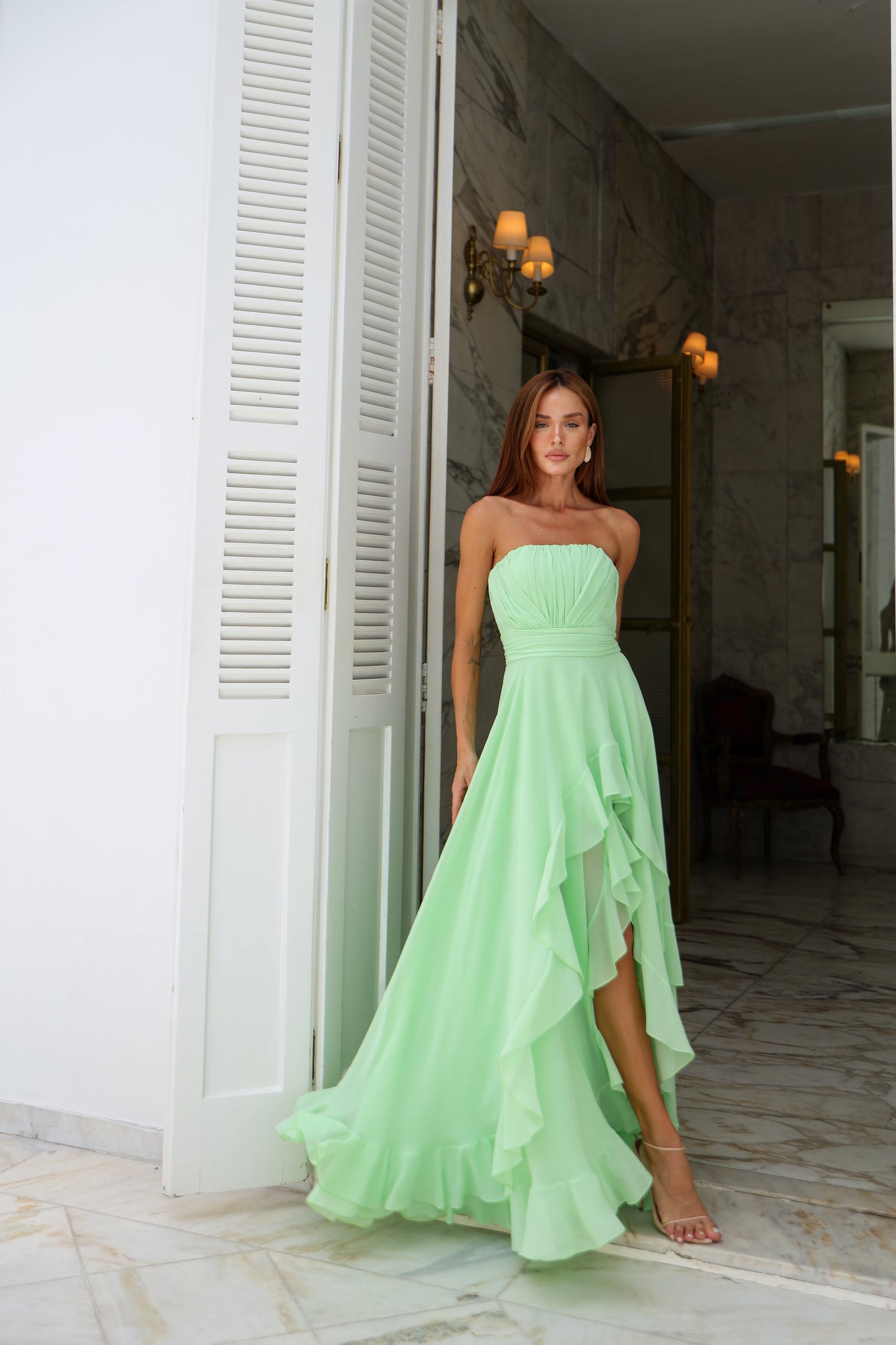 VESTIDO AMICCI TQC JABOUR VERDE