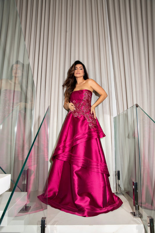 VESTIDO M.RODARTE ANA CHERRY