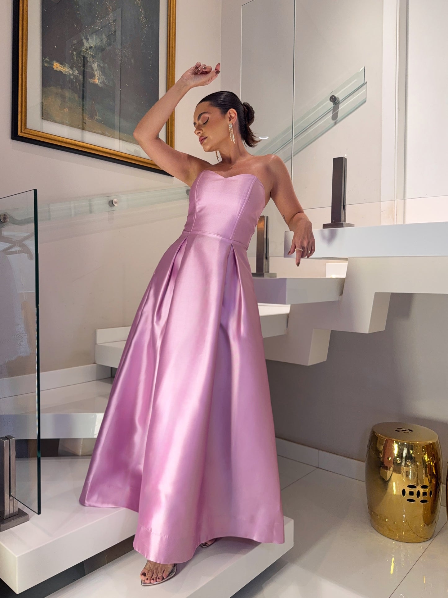 VESTIDO AVE RARA ZIBELINE CINDY LILAS