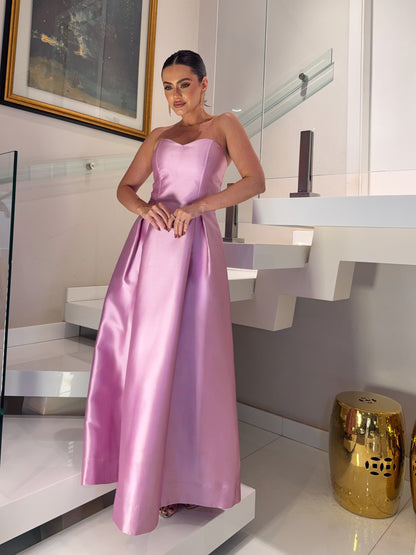 VESTIDO AVE RARA ZIBELINE CINDY LILAS