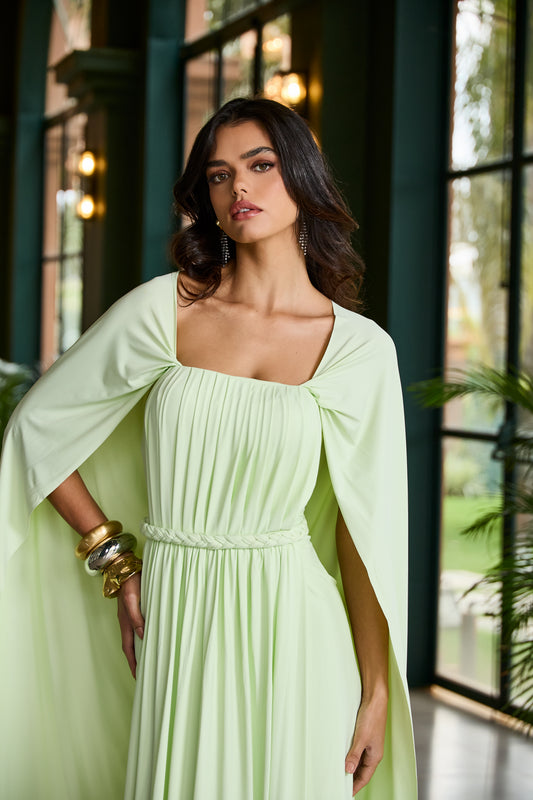 VESTIDO LUZIA FAZZOLLI MALHA FLUITY FRANZIDO