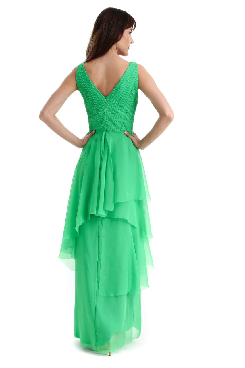 Vestido cor verde store jade