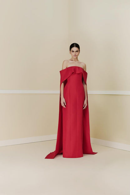 Vestido M.Rodarte Vm Julia Tomara Caia Com Capa
