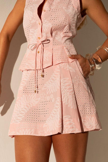 Conjunto finna herminia rose