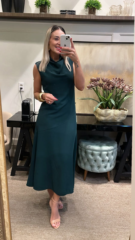 VESTIDO ANAMÊS TATY VERDE