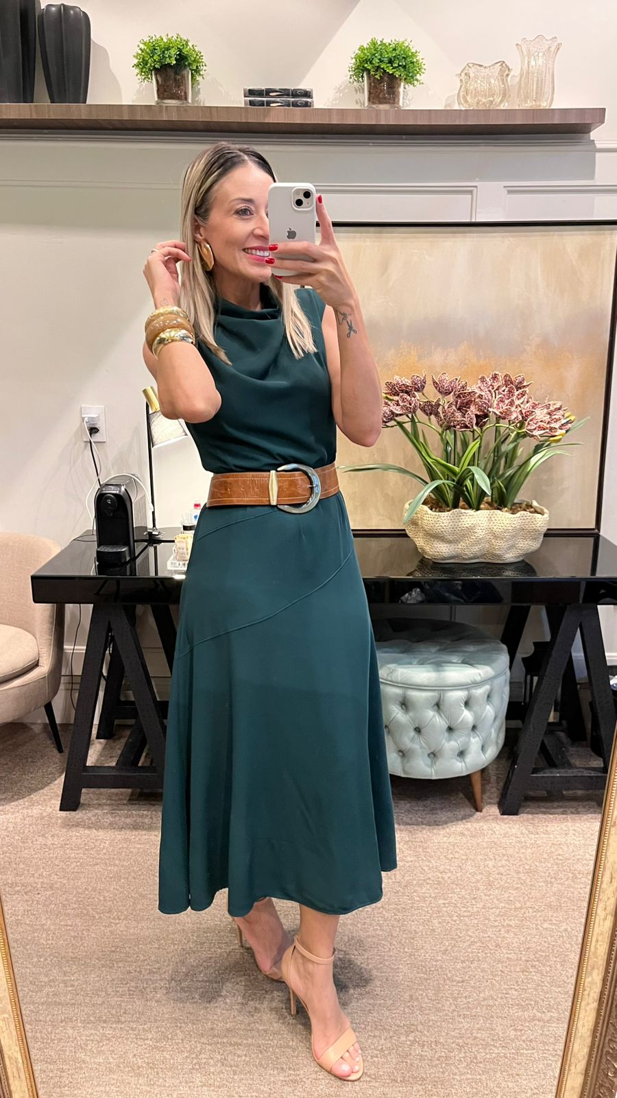 VESTIDO ANAMÊS TATY VERDE
