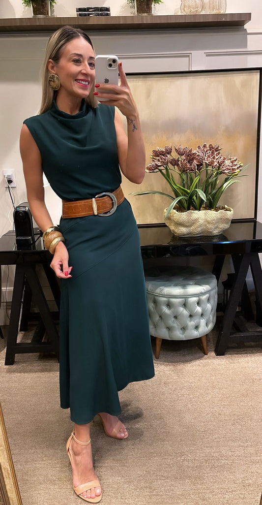VESTIDO ANAMÊS TATY VERDE