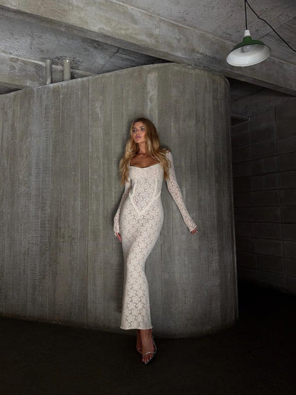 VESTIDO CLOUDE DULCE CREME