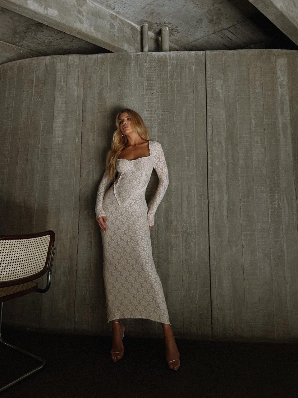 VESTIDO CLOUDE DULCE CREME