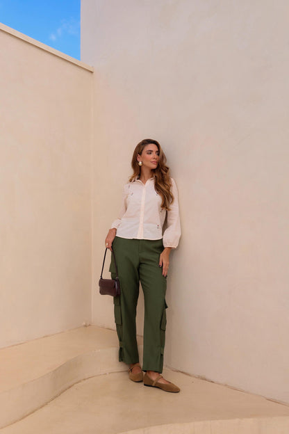 CALÇA FORTINA ISIS VERDE