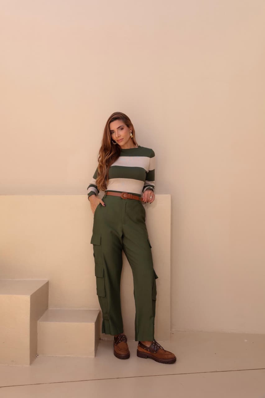 CALÇA FORTINA ISIS VERDE