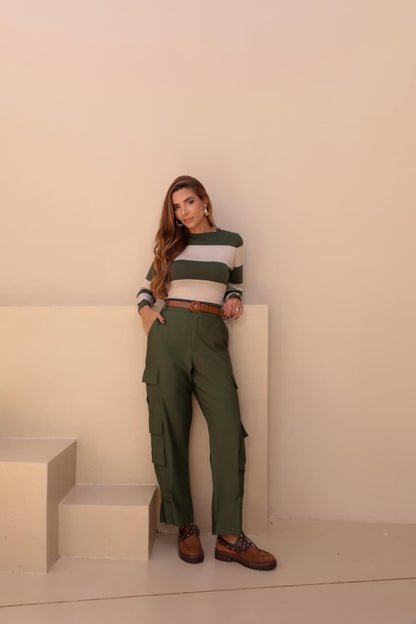 CALÇA FORTINA ISIS VERDE
