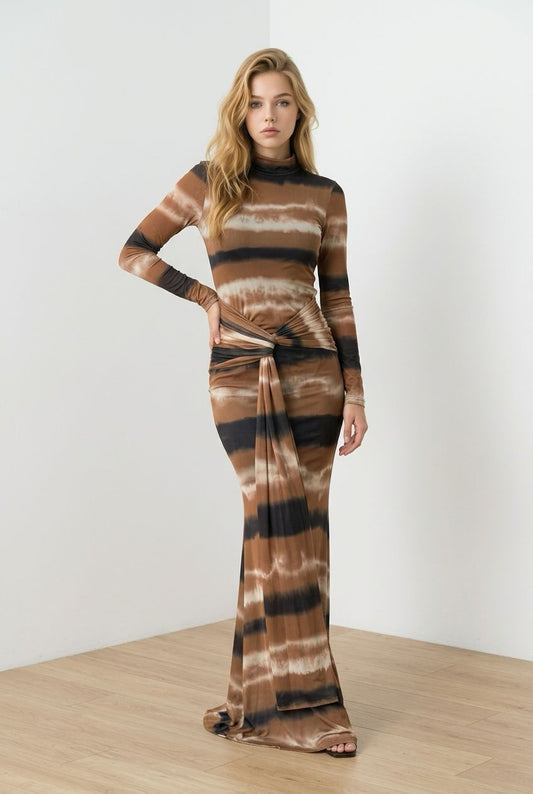 VESTIDO LULEG TULE TIE DYE