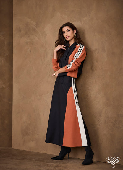 CONJUNTO ARTSY JAQ SA MIDI DAFNE PRETO