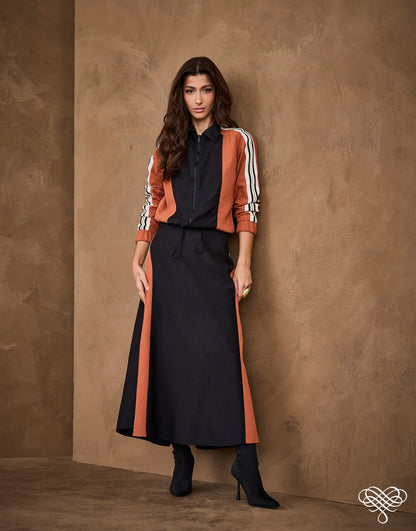 CONJUNTO ARTSY JAQ SA MIDI DAFNE PRETO