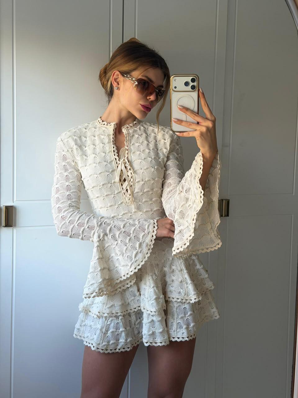 VESTIDO CLOUDE BEL PALHA