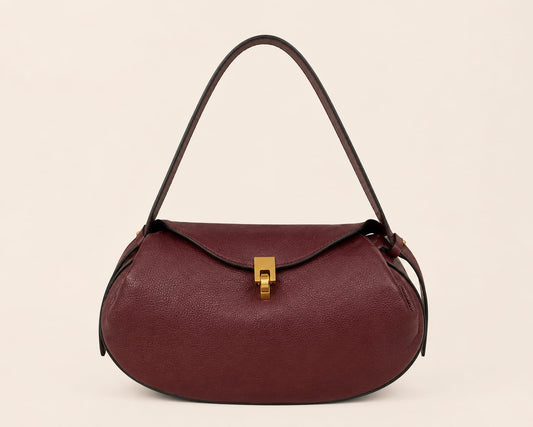 BOLSA LUZIA FAZZOLLI TOTE MEDIA VINHO