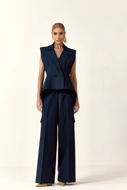 CONJUNTO CLOSET DELUXE ALF. ESTRUT. C COLETE PEPLUM